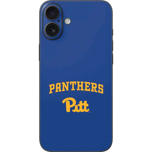 University of Pittsburgh Panthers Pitt iPhone 16 Plus Skin