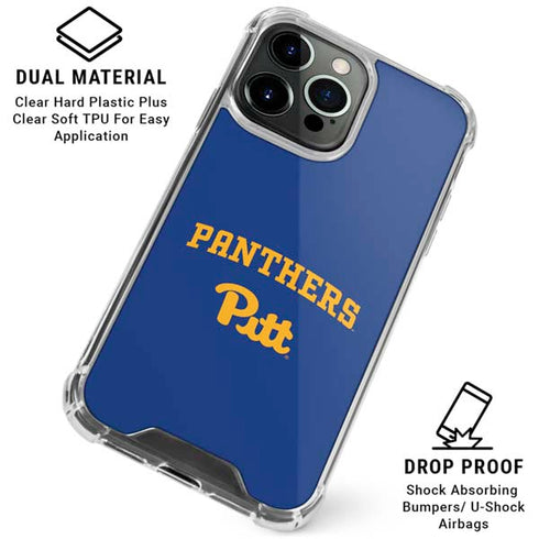 University of Pittsburgh Panthers Pitt iPhone 16 Pro Max Clear Case