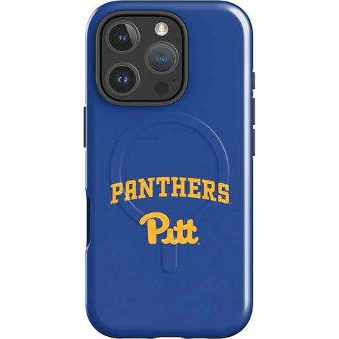 University of Pittsburgh Panthers Pitt iPhone 16 Pro Max Magsafe Impact Case