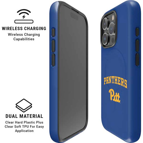 University of Pittsburgh Panthers Pitt iPhone 16 Pro Max Magsafe Impact Case