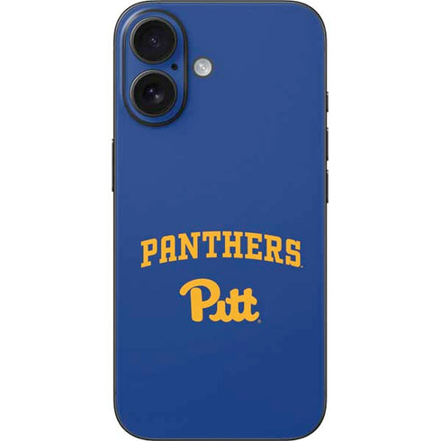 University of Pittsburgh Panthers Pitt iPhone 16 Skin