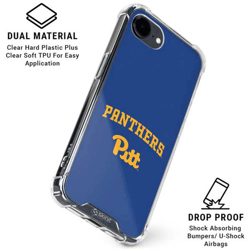 University of Pittsburgh Panthers Pitt iPhone 16e Clear Case