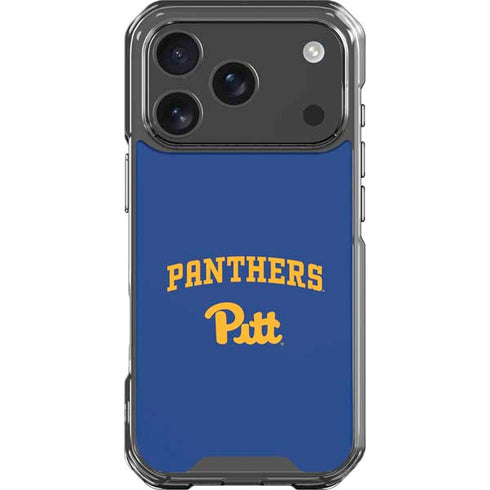 University of Pittsburgh Panthers Pitt iPhone 18 Pro Clear Case