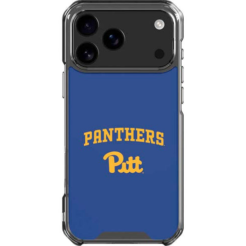 University of Pittsburgh Panthers Pitt iPhone 18 Pro Max Clear Case