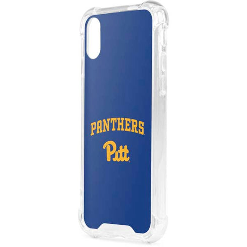 University of Pittsburgh Panthers Pitt iPhone XS Clear Case