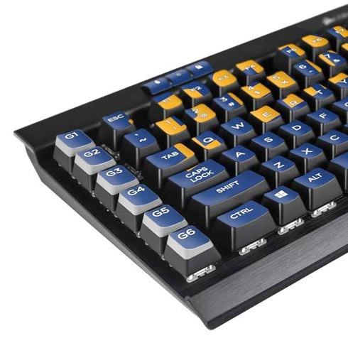 University of Pittsburgh Panthers Pitt K95 RGB PLATINUM Mechanical Gaming Keyboard Skin