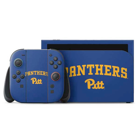 University of Pittsburgh Panthers Pitt Nintendo Switch 2 (2025) with Joy-Con Skin