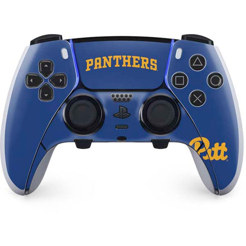 University of Pittsburgh Panthers Pitt PS5 DualSense Edge Pro Controller Skin
