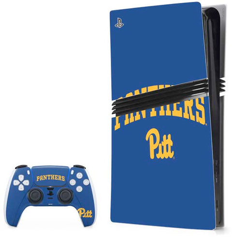 University of Pittsburgh Panthers Pitt PS5 Pro Bundle Skin