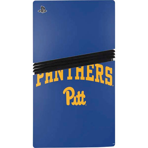 University of Pittsburgh Panthers Pitt PS5 Pro Disk Bundle Skin