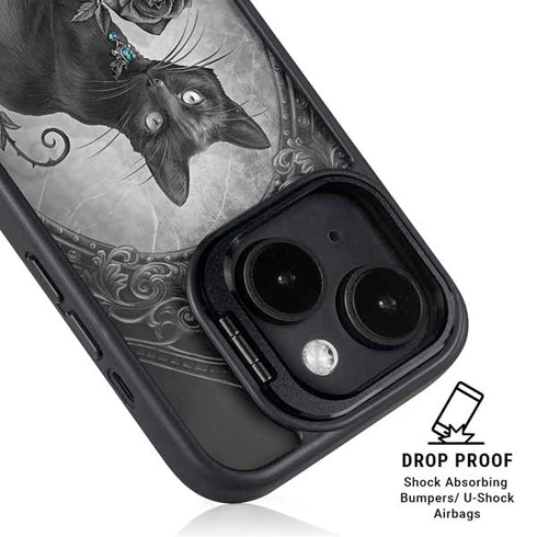 Alchemy Paracelsus - The Philosophers Familiar iPhone 15 Plus Kickstand Case