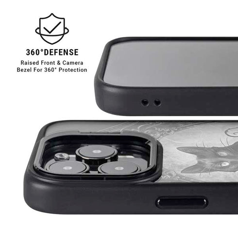 Alchemy Paracelsus - The Philosophers Familiar iPhone 15 Pro Max Kickstand Case