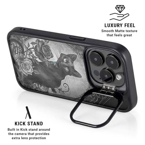 Alchemy Paracelsus - The Philosophers Familiar iPhone 16 Pro Kickstand Case