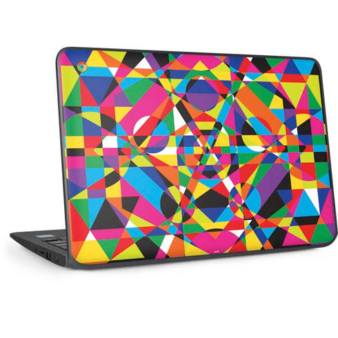 Parallel Vectors HP Chromebook Skin