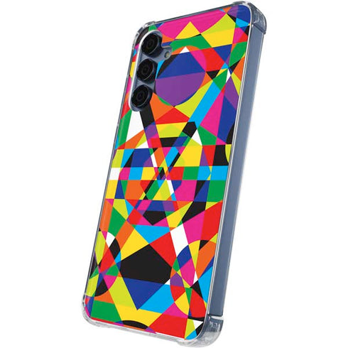 Parallel Vectors Galaxy A35 5G Clear Case