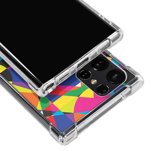 Parallel Vectors Galaxy S23 Ultra Clear Case