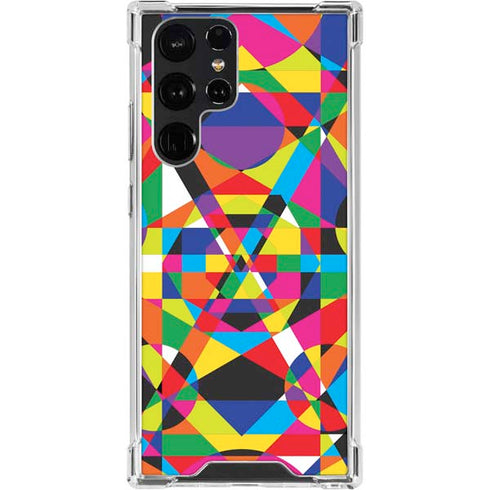 Parallel Vectors Galaxy S23 Ultra Clear Case