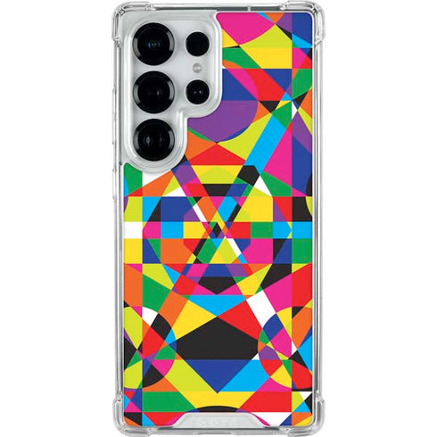 Parallel Vectors Galaxy S25 Ultra Clear Case