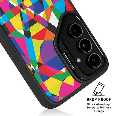 Parallel Vectors Galaxy S26 Kickstand Case
