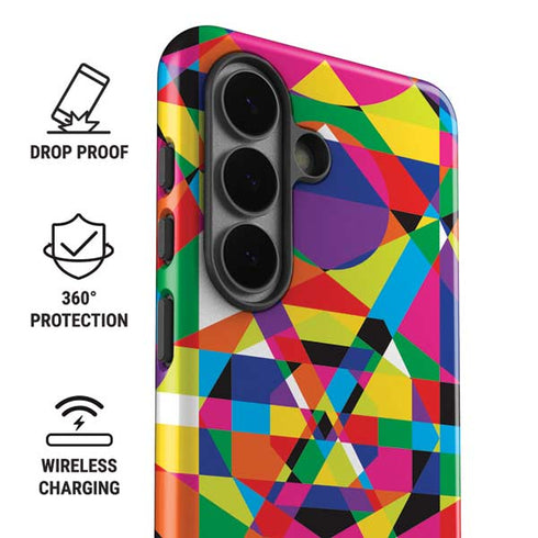 Parallel Vectors Galaxy S26 Plus Impact Case