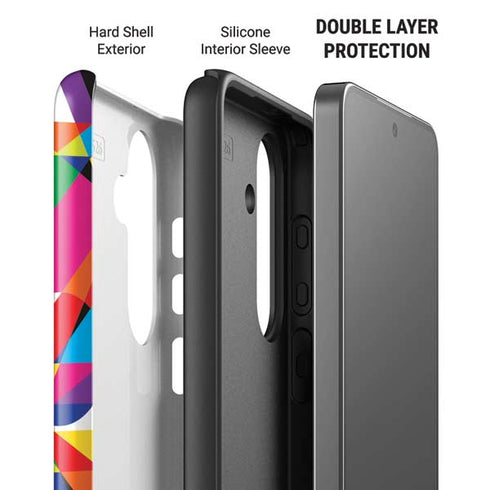 Parallel Vectors Galaxy S26 Plus Impact Case