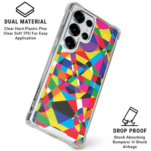 Parallel Vectors Galaxy S26 Ultra Clear Case
