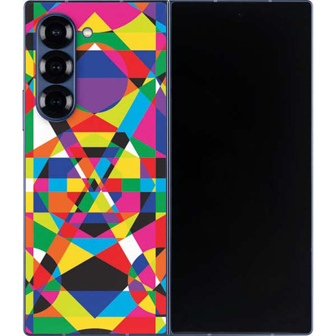 Parallel Vectors Galaxy Z Fold6 Skin