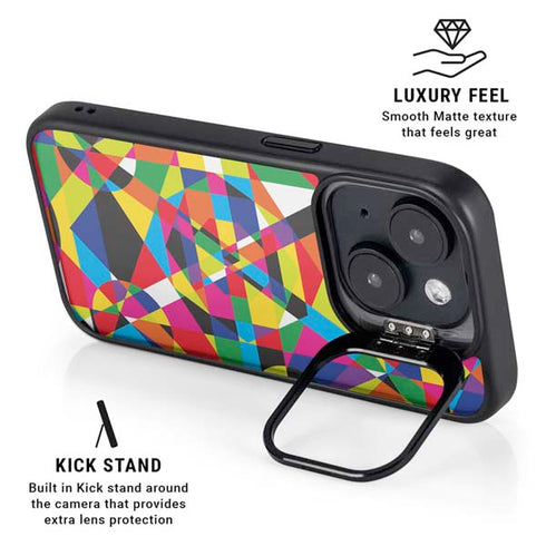 Parallel Vectors iPhone 13 Kickstand Case