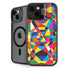 Parallel Vectors iPhone 15 Kickstand Case