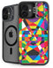Parallel Vectors iPhone 16 Plus Kickstand Case