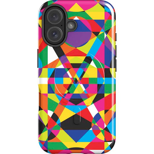 Parallel Vectors iPhone 16 Plus Magsafe Impact Case