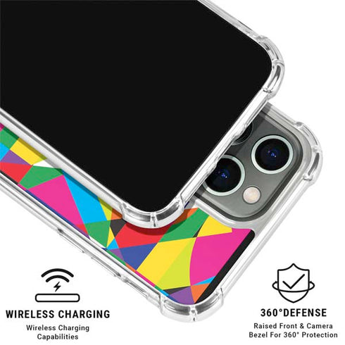Parallel Vectors iPhone 16 Pro Max Clear Case