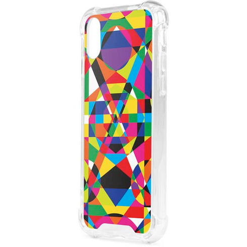 Parallel Vectors iPhone XS Clear Case