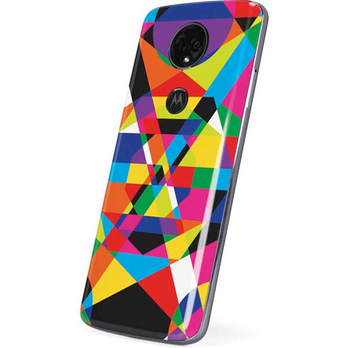 Parallel Vectors Moto E5 Plus Skin
