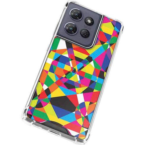 Parallel Vectors Moto G Play 5G (2025) Clear Case