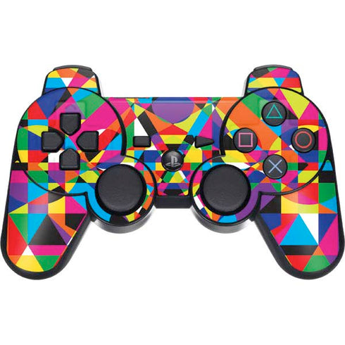 Parallel Vectors PS3 Dual Shock wireless controller Skin