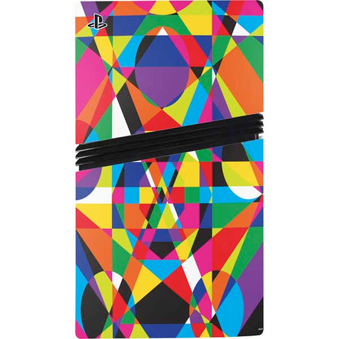 Parallel Vectors PS5 Pro Disk Bundle Skin