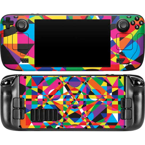 Parallel Vectors Steam Deck Handheld Gaming Computer OLED Skin