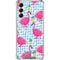 Bouffants and Broken Hearts Party Flamingos Gabb Phone 4 Clear Case