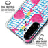 Bouffants and Broken Hearts Party Flamingos Galaxy A36 5G Clear Case