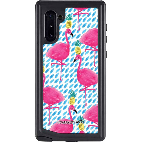 Bouffants and Broken Hearts Party Flamingos Galaxy Cases