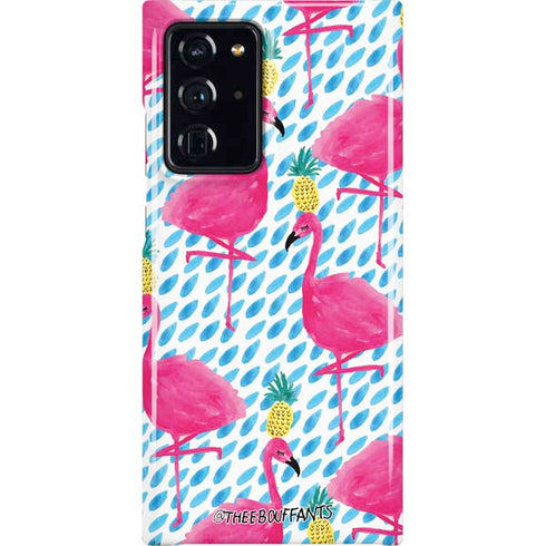 Bouffants and Broken Hearts Party Flamingos Galaxy Cases