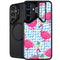 Bouffants and Broken Hearts Party Flamingos Galaxy S24 FE Kickstand Case