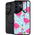 Bouffants and Broken Hearts Party Flamingos Galaxy S25 Kickstand Case