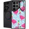 Bouffants and Broken Hearts Party Flamingos Galaxy S25 Ultra Kickstand Case
