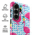 Bouffants and Broken Hearts Party Flamingos Galaxy S26 Plus Impact Case