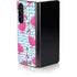 Bouffants and Broken Hearts Party Flamingos Galaxy Z Fold5 5G Skin