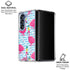 Bouffants and Broken Hearts Party Flamingos Galaxy Z Fold6 Clear Case