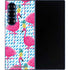Bouffants and Broken Hearts Party Flamingos Galaxy Z Fold6 Skin
