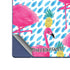 Bouffants and Broken Hearts Party Flamingos Galaxy Z Fold6 Skin